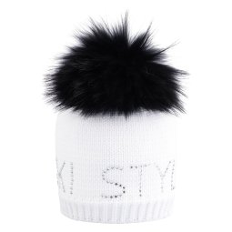 CZAPKA DAMSKA SPORTALM ARIS SKI, WHITE