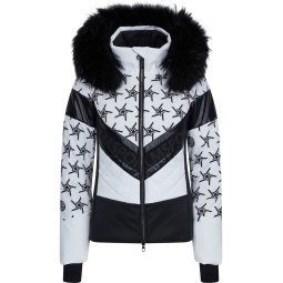 KURTKA NAR. DAMSKA SPORTALM STEREO, WHITE, 34