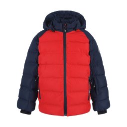 KURTKA NAR. COLOR KIDS SKI JKT QUILTED, RED, 104