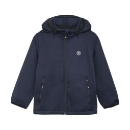 KURTKA COLOR KIDS SOFTSHELL W.FLEECE, ECLPSE, 110