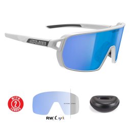 OKULARY SALICE 028 RWX WHITE, RWX + RW BLUE