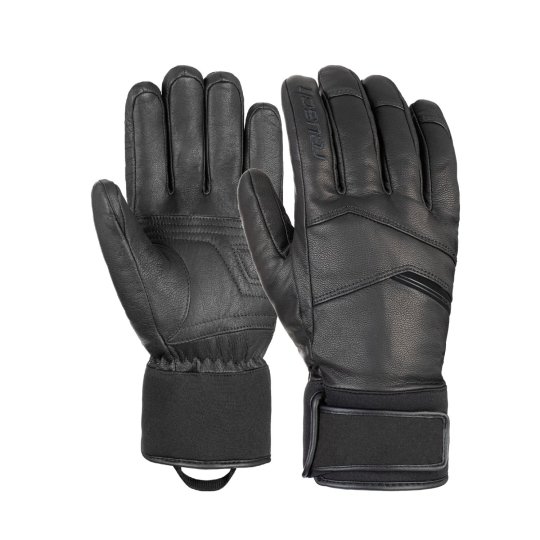 RĘKAWICE MĘSKIE REUSCH CRONON, CZARNY,