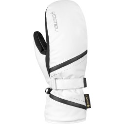 RĘKAWICE REUSCH W ALEXA GTX MITTEN, WHT/BLK,