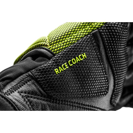 RĘKAWICE NAR. LEKI WCR COACH 3D, BLACK/LEMON,