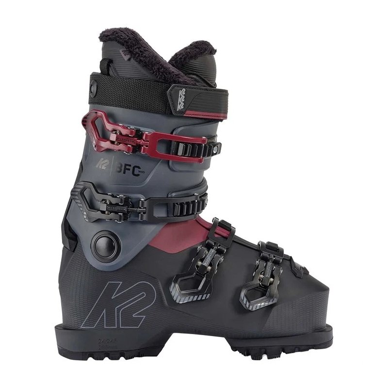 BUTY NAR. K2 BFC 95 BOA WOMAN, BORDOWY/CZARNY,