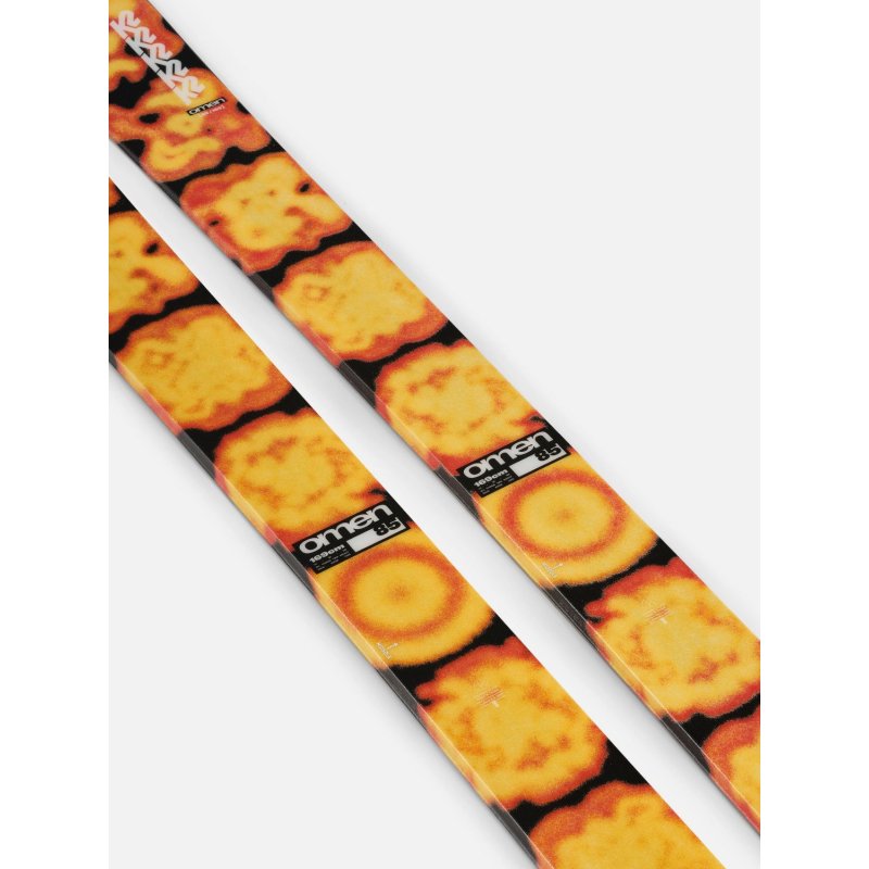 NARTY FREESTYLE K2 OMEN 85, BEZ WIĄZANIA,