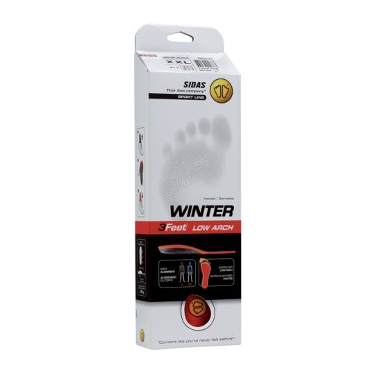 WKŁADKI SIDAS 3FEET WINTER LOW,