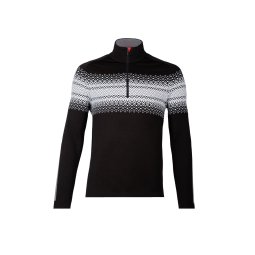 SWETER MĘSKI NEWLAND BEAVER CREEK, BLK/WHT,