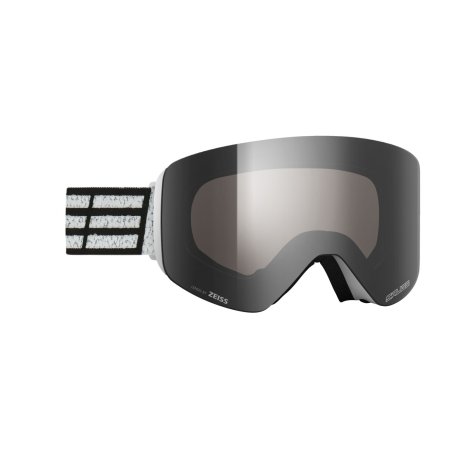 GOGLE SALICE 109 WHITE, SILVER S3 + RADIUM S1